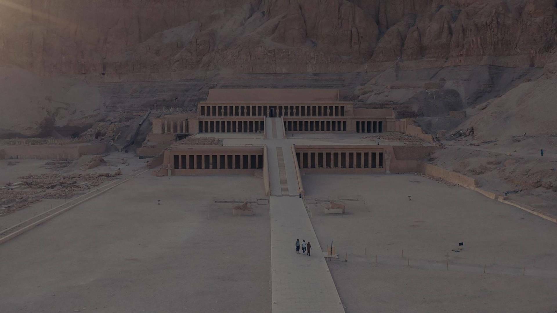 El templo de Hatshepsut, Reina de Egipto