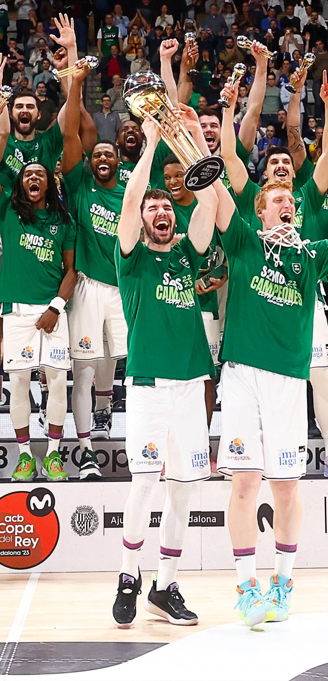 Unicaja. Campeón Copa del Rey 22-23