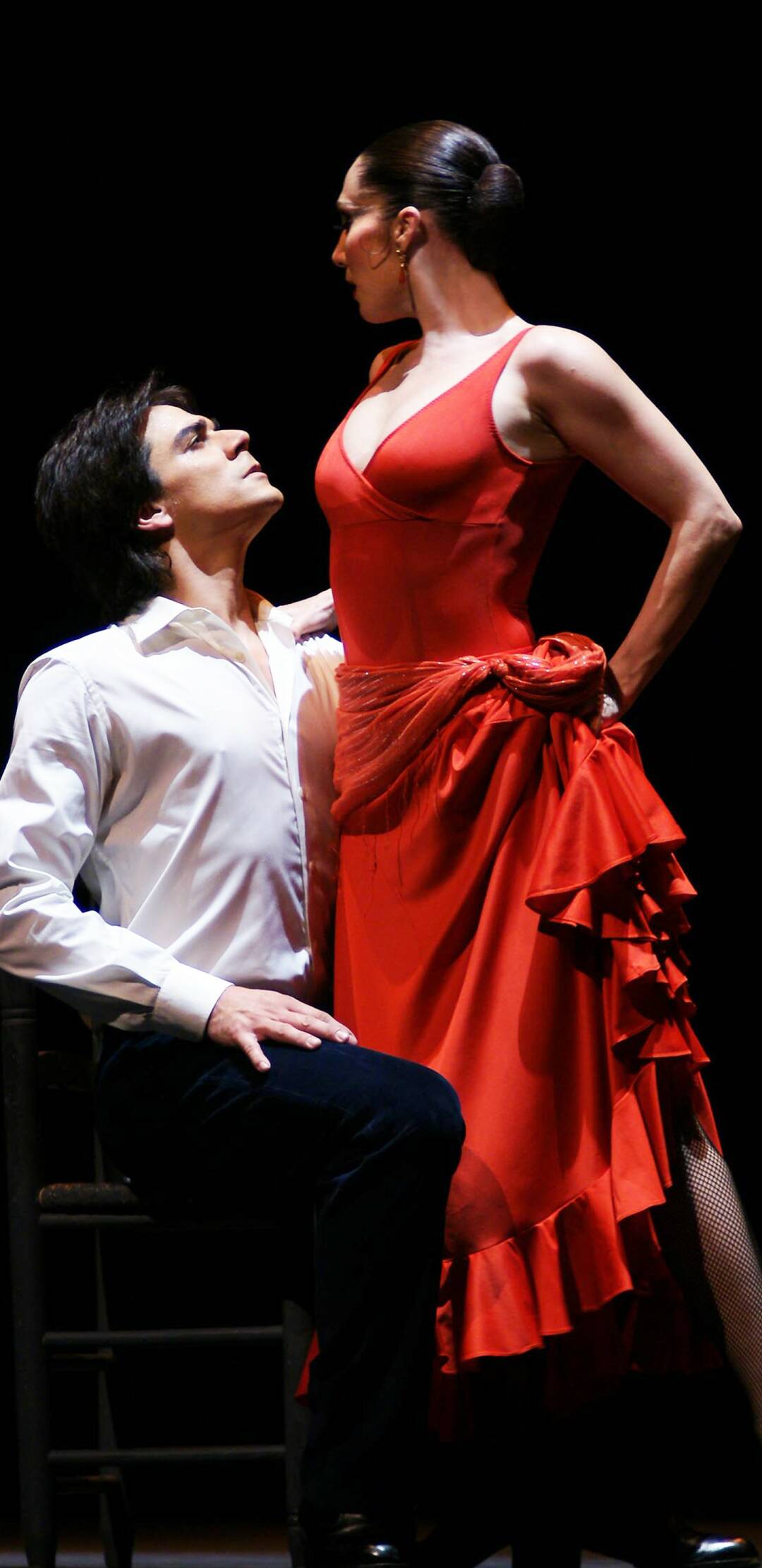 Carmen de Antonio Gades y Carlos Saura en el Teatro Real de Madrid