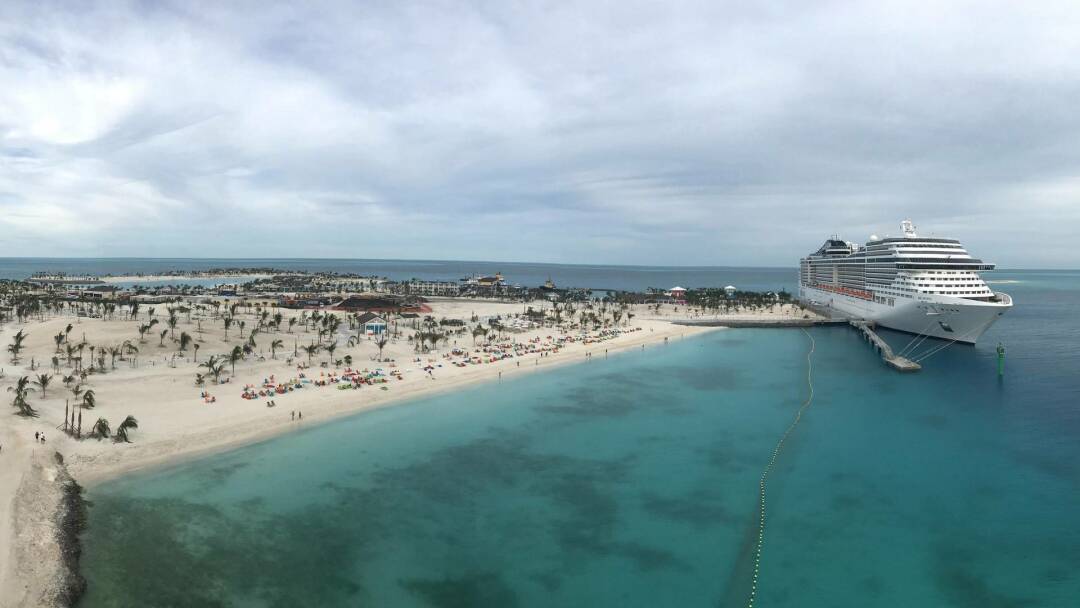 Crucero de lujo: Isla paraíso