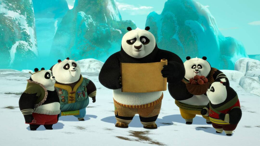 Kung Fu Panda:... (T1): De la cueva al quebradizo hielo