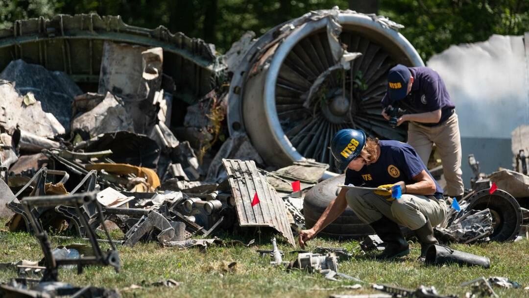 Mayday: catástrofes...: Un impacto brusco