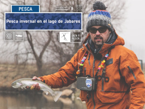 Pesca invernal en el lago de Jabares