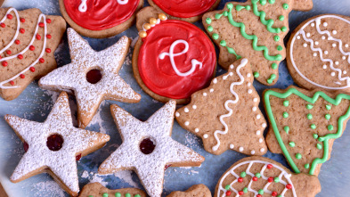 Postres caseros... (T1): Galletas de Navidad y Bolitas de mazapán en chocolate