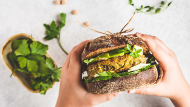 ¿Cómo se elabora? (T1): Donut, hamburguesa vegetal y yemas de Ávila