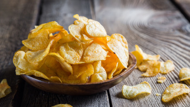 ¿Cómo se elabora? (T1): Patatas fritas, cookies de chocolate y pastel de cabra de mar.