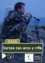 Corzos con arco y rifle