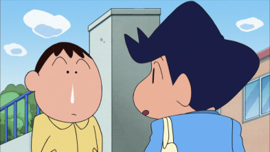 Shin Chan (T1): Ep.855 ¡Eh, que la rana vuelve!/¡Eh, que paseamos a Nevado entre todos!/¡Eh, que en in...