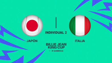 Billie Jean King... (2024): Japón - Italia Partido Individual 2