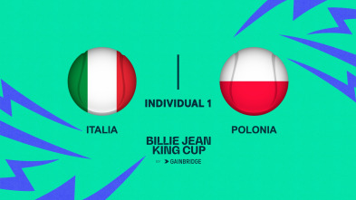 Billie Jean King... (2024): Italia - Polonia Partido Individual 1