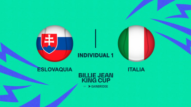 Billie Jean King... (2024): Italia - Eslovaquia 1