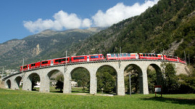 Los trenes más...: El Bernina Express
