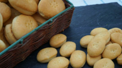 ¿Cómo se elabora? (T2): Caramelos de piñones, caldo de pescado vegetal y galletas María