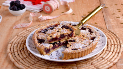 Postres caseros... (T1): Linzer torte con estrellas y Polvorones tradicionales