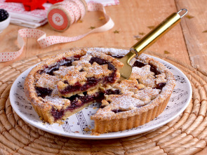 Postres caseros... (T1): Linzer torte con estrellas y Polvorones tradicionales