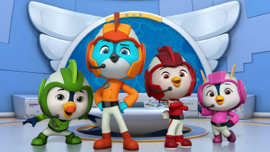 Top Wing (T1): Penny al Rescate del Oso Polar; Shirley Ardilla Sale Volando