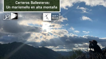 Certeros ballesteros: Un marismeño en alta montaña