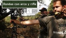 Rondas con arco y rifle