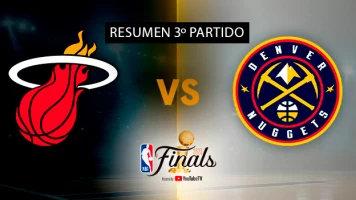 Resúmenes NBA. T(22/23). Resúmenes NBA (22/23): Miami Heat - Denver Nuggets. 3º Final