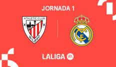 Jornada 1. Jornada 1: Athletic - Real Madrid