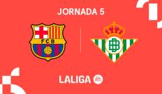 Jornada 5. Jornada 5: Barcelona - Betis