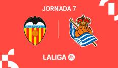 Jornada 7. Jornada 7: Valencia - Real Sociedad