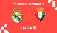 Jornada 9. Jornada 9: Real Madrid - Osasuna
