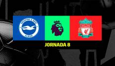 Jornada 8. Jornada 8: Brighton & Hove Albion - Liverpool