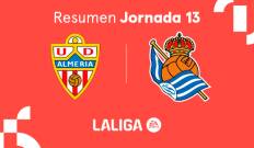 Jornada 13. Jornada 13: Almería - Real Sociedad