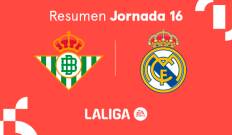 Jornada 16. Jornada 16: Betis - Real Madrid