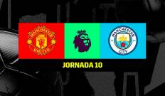Jornada 10. Jornada 10: Manchester Utd. - Manchester City