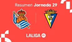 Jornada 29. Jornada 29: Real Sociedad - Cádiz