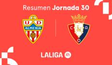 Jornada 30. Jornada 30: Almería - Osasuna