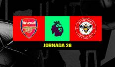 Jornada 28. Jornada 28: Arsenal - Brentford