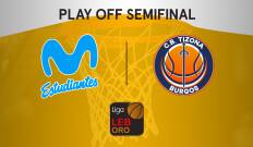 Semifinal Play off ascenso. Semifinal Play off...: Movistar Estudiantes - Club Baloncesto Tizona