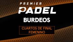 Cuartos de Final Femenina. Cuartos de Final Femenina: Ustero/Alonso de Villa - Ortega/Virseda