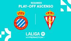 Play Off de ascenso. Semifinales. Play Off de ascenso...: Espanyol - Sporting