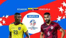 Fase de Grupos B. Fase de Grupos B: 22/06/2024 Ecuador - Venezuela
