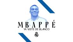 Mbappé ya viste de blanco