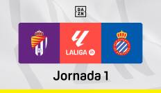 Jornada 1. Jornada 1: Valladolid - Espanyol