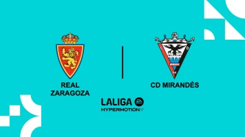 Jornada 34. Jornada 34: Zaragoza - Mirandés