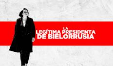 La legítima presidenta de Bielorrusia