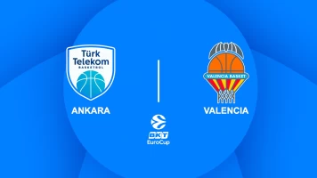 Jornada 5. Jornada 5: Turk Telekom Ankara -Valencia Basket