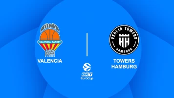 Jornada 2. Jornada 2: Valencia Basket -  Veolia Towers Hamburg