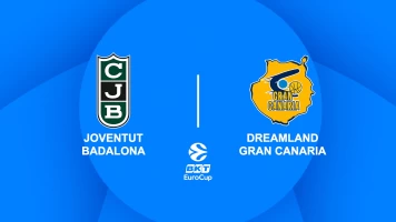 Jornada 6. Jornada 6: Joventut Badalona - Dreamland Gran Canaria