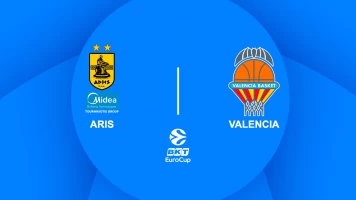 Jornada 7. Jornada 7: Aris Salónica - Valencia Baket