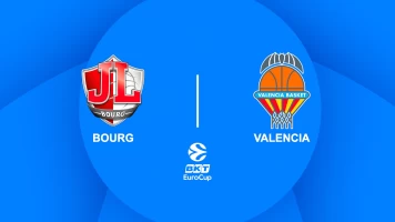 Jornada 9. Jornada 9: JL Bourg - Valencia Basket