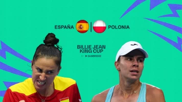 Billie Jean King Cup Finals. T(2024). Billie Jean King... (2024): España - Polonia Individual 1