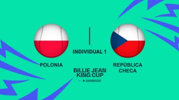 Billie Jean King Cup Finals. T(2024). Billie Jean King... (2024): Polonia - Chequia Partido Individual 1