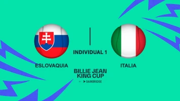 Billie Jean King Cup Finals. T(2024). Billie Jean King... (2024): Italia - Eslovaquia 1